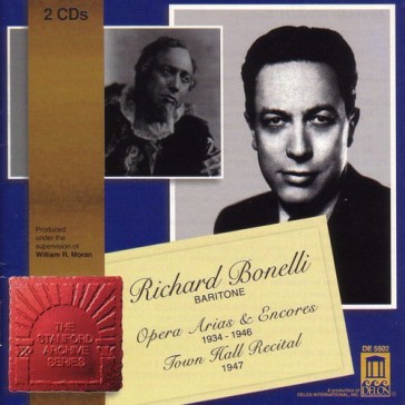 Opera arias and encores, 1934-1946 town