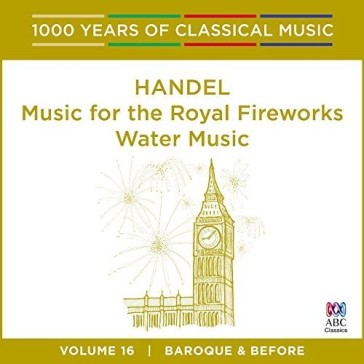 Handel music for royal fireworks & water