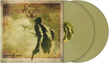 How it ends - beige marbled vinyl
