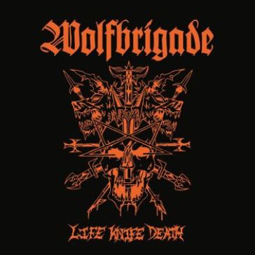 Life knife death - dark grey marbled