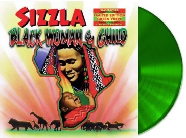 Black woman & child (vinyl green)