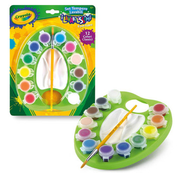 Crayola I lavabilissimi Tempere 12 pz