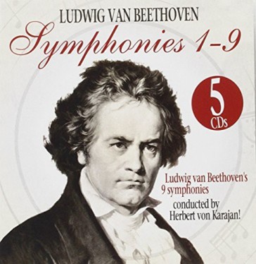 Beethoven-karajan-symphonies 1-9 5cdbox