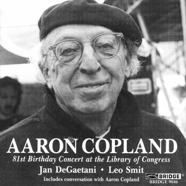 Copland 81st birthday concert
