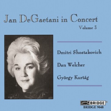 Jan degaetani in concert volume 3