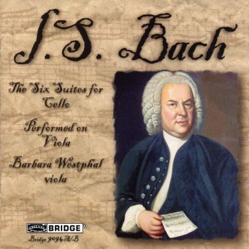 The six suites for cello performed
