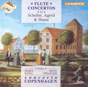Scheibe-hasse: concerti per flauto