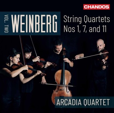 Weinberg string quartets nos. 1, 7 & 11
