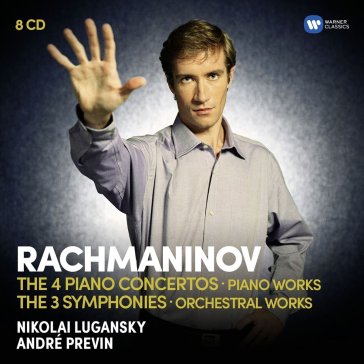 The 4 piano concertos, 3 sinfonie (box8c