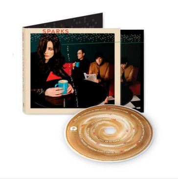 The girl is crying in her latte