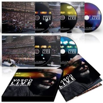 Vasco live milano sansiro (box 2cd+2dvd+