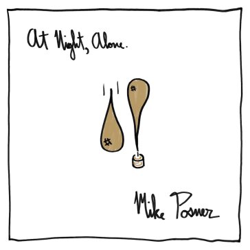 At night alone