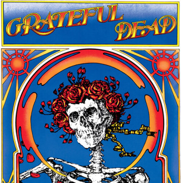 Grateful dead (skull & roses)