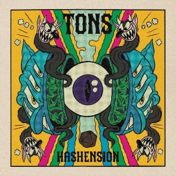 Hashension (3 colours striped blue/yello