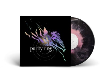 Purity ring (pink acid wash splash vinyl