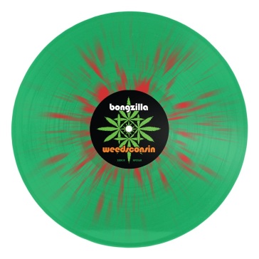 Weedsconsin (splatter transparent green