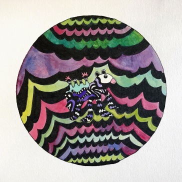 Swim inside the moon