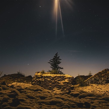 Second coming was a moonrise
