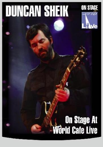 On stage at world cafe live [dv]