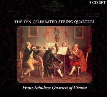 Mozart the ten celebrated string quartet