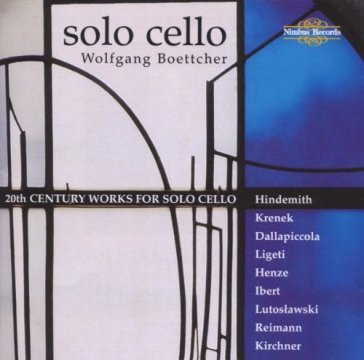 20th century works for solo cello