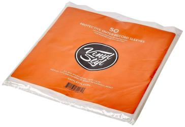 Vinyl styl 72261 protective outer record sleeves - 50 pack