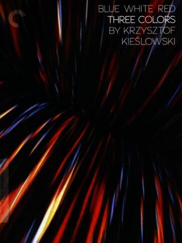 Three colors:blue white red