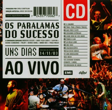 Uns dias ao vivo