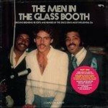 The men in the glass booth part a