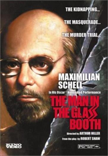 Man in the glass booth