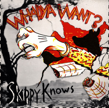 Skippy knows (white on red vinyl)