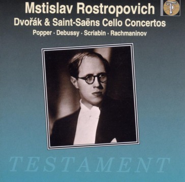 Dvorak/saint-saens:conc. per violoncello