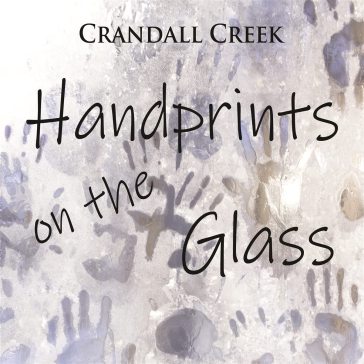 Handprints on the glass