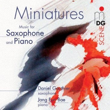 Miniatures - music x saxophone e pf