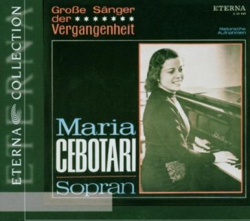 Maria cebotari-grosse sanger der ve