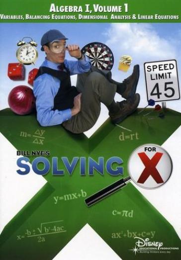 Solving for x:algebra i vol 1