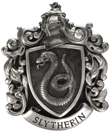 Noble collection harry potter: blasone serpeverde
