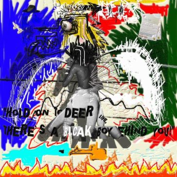 Hold on to deer life, there's a black bo