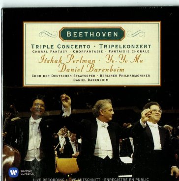 Triplo concerto per piano,violino,cello
