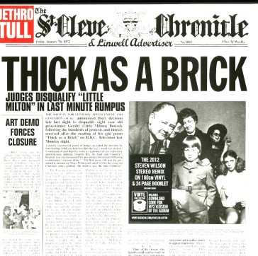 Thick as a brick (steven wilson mix)