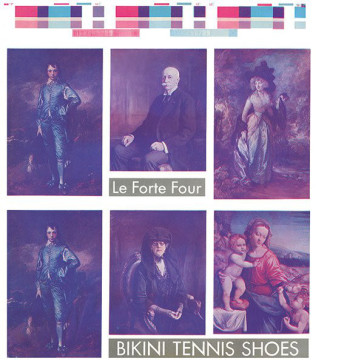 Bikini tennis shoes