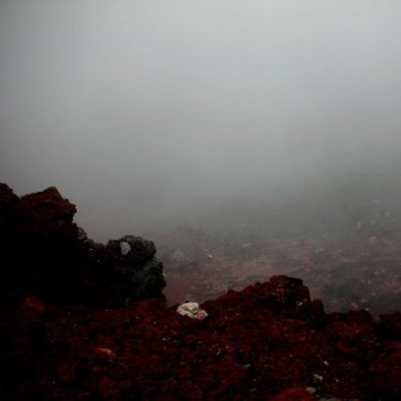Mounds of ash