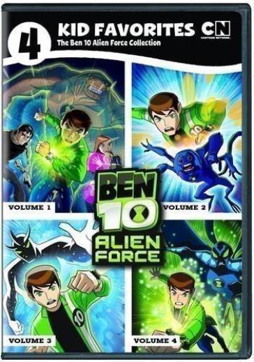 4 kid favorites:ben 10 alien force