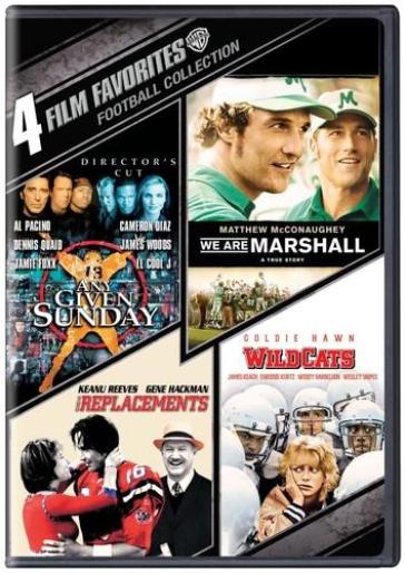 4 film favorites:football collection