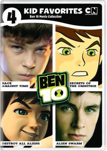 4 kid favorites:ben 10 movies