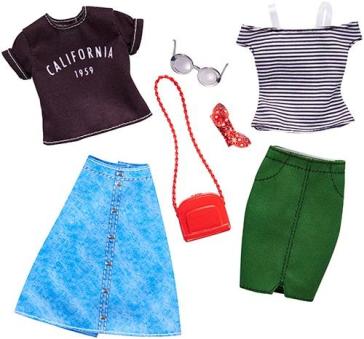 Mattel FKT30 - Barbie - Moda - 2-Packs Universal Fit Ass. 3