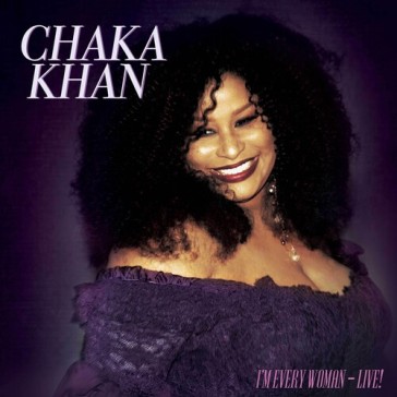 I'm every woman - live - purple/white ha