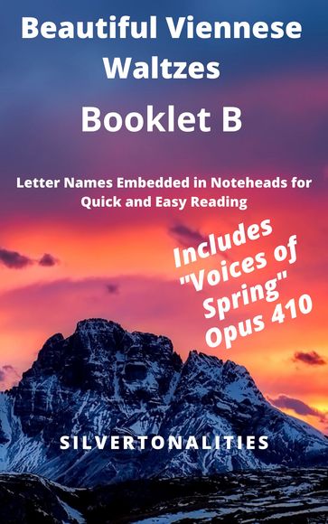 Beautiful Viennese Waltzes for Easiest Piano Booklet B