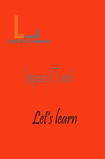 Let's Learn - Impara il Tamil
