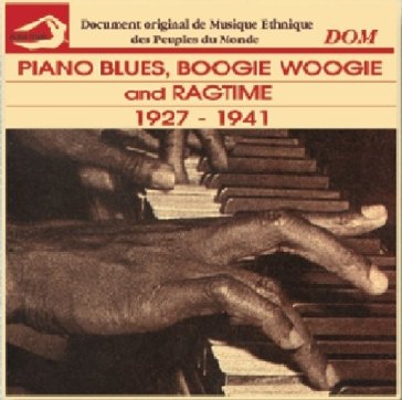 Piano blues, boogie